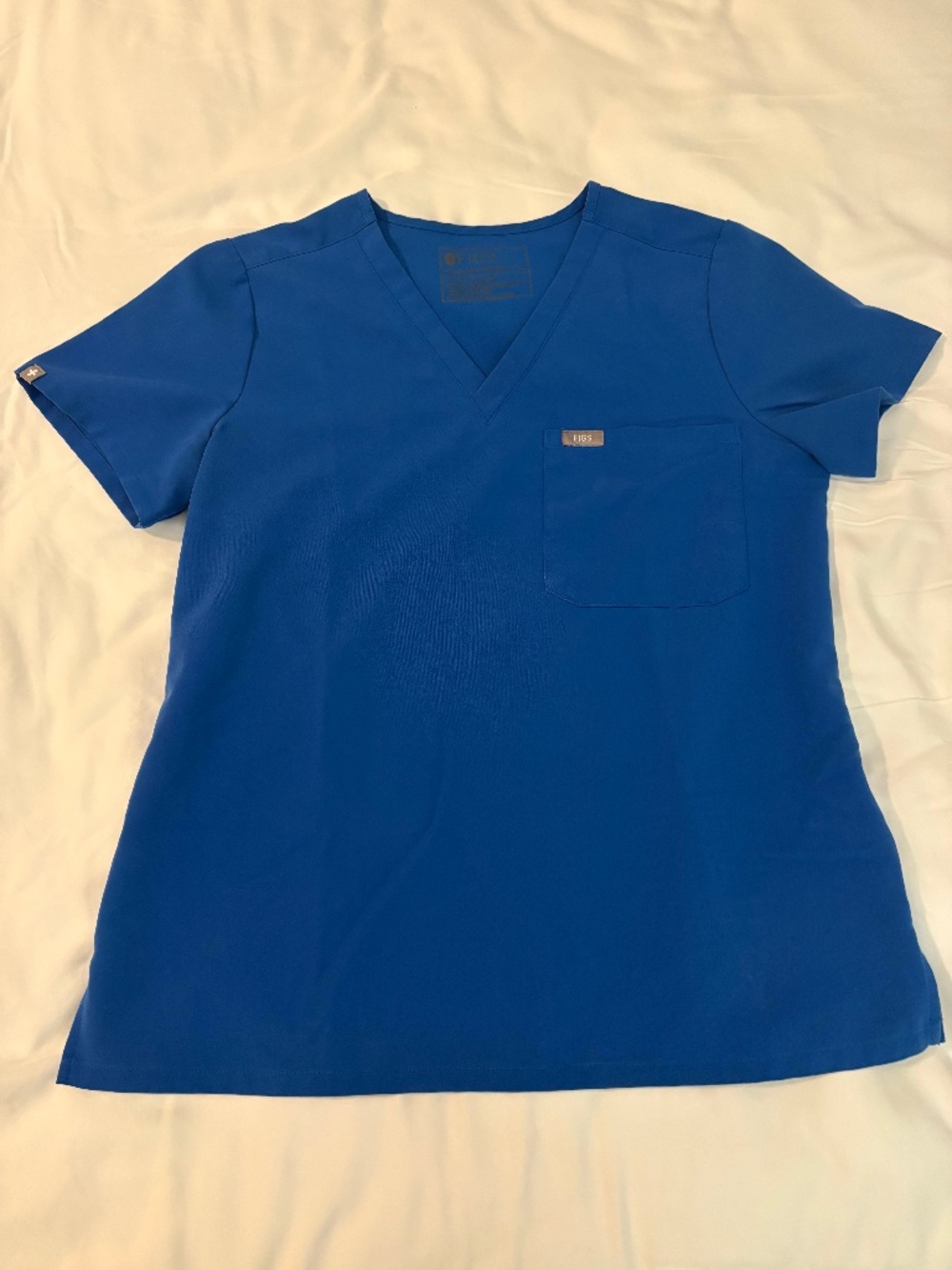 XSP Royal Blue Catarina One-Pocket Scrub Top